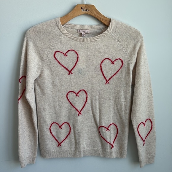 NWT Philosophy 100% Cashmere Sweater Medium - Picture 2 of 7